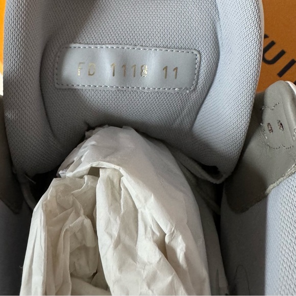 Louis Vuitton LV Mid Trainer Red/White European size 11. - Picture 6 of 8